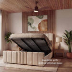 2026 Brooklyn Bed Frame with Lines - Image 4