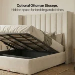 2026 Empire Bed Frame with Optional Ottoman Storage - Image 2