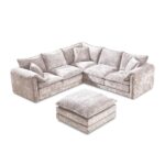 Solaya Corner Sofa - Beige - Image 5