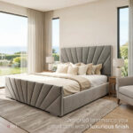 2026 Tokyo Sunrise Designer Bed – With Optional Ottoman Storage - Image 3