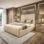 2026 Brooklyn Bed Frame with Lines