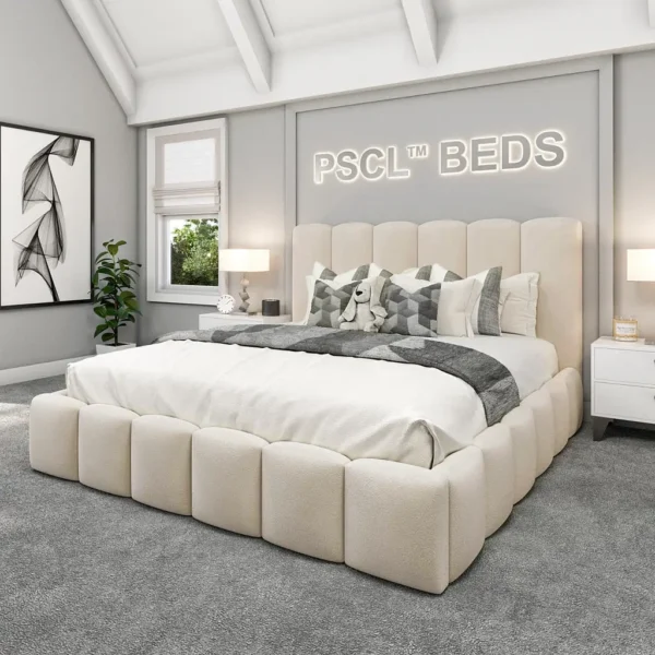 2026 Orlando Bed frame (Optional Ottoman Storage)